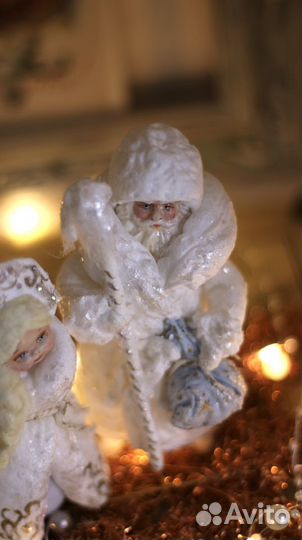 Новогодние елочные игрушки Дед Мороз