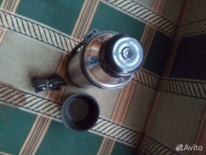 Термос из нержавейки 1литр новый