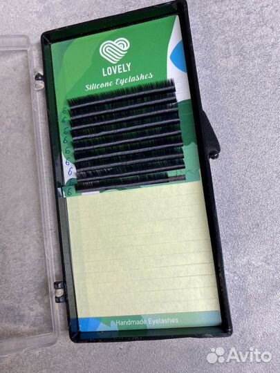 Ресницы для наращивания lovely D 0,07