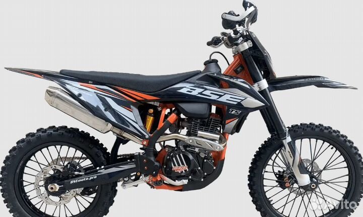 Эндуро / кроссовый мотоцикл BSE T5 Factory Blue