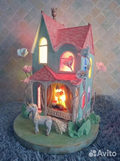 Домики- светильники на заказ