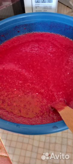 Калина протертая с сахаром