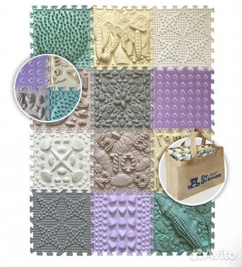 Напольный массажный коврик dr. Ortman