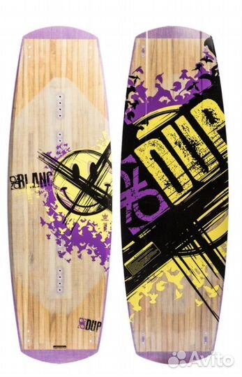 Доска для вейкборда Dup с креплениями и чехлом