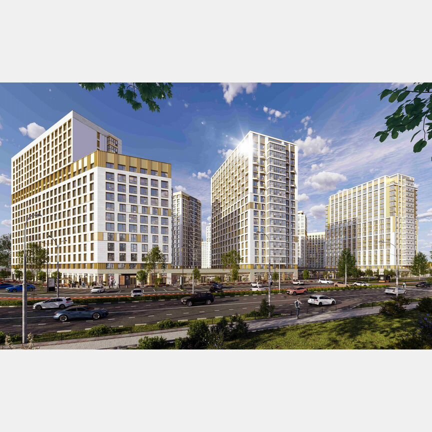 Квартира-студия, 24,6 м², 4/18 эт.