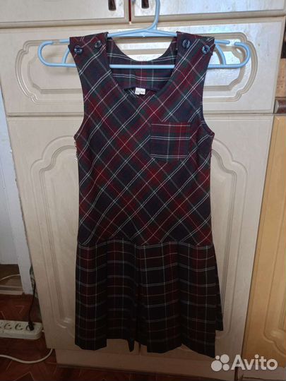 Школьный сарафан 140