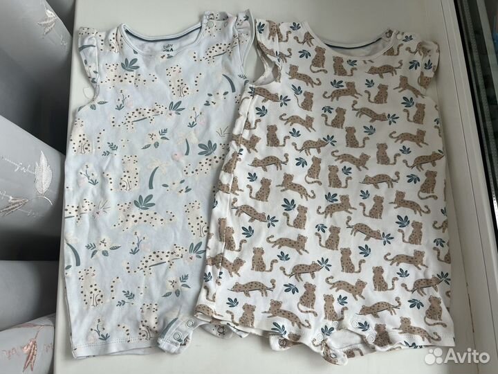 Летние вещи для девочки 86 92