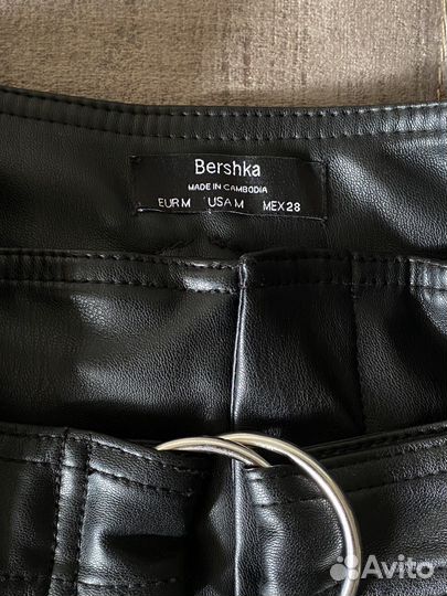 Кожаная юбка Bershka