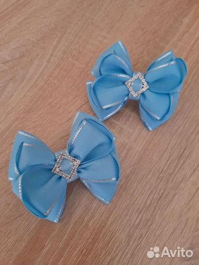 Бантики для волос ручной работы