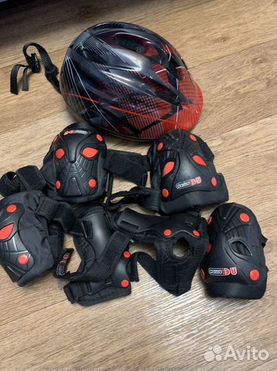 Детский шлем и защита велосипед/ролики