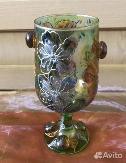 Бокал декоративный ручная роспись