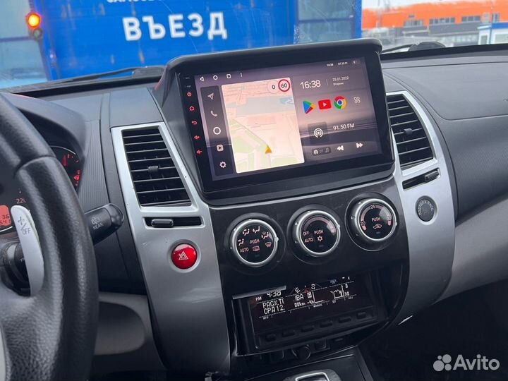 Магнитола Mitsubishi Pajero Sport 2 / L200 Android