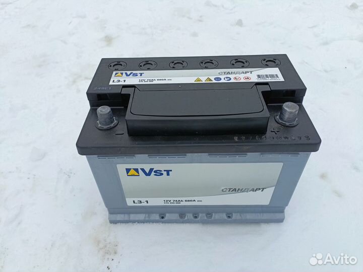 Аккумулятор 75 ач новый