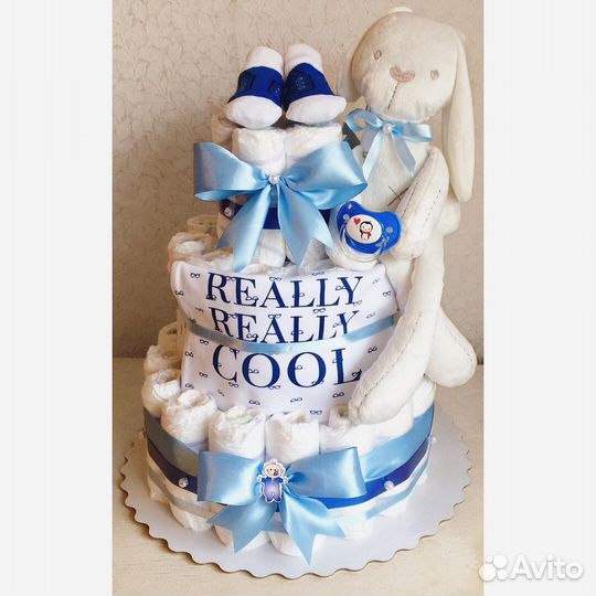 Полезный торт из памперсов