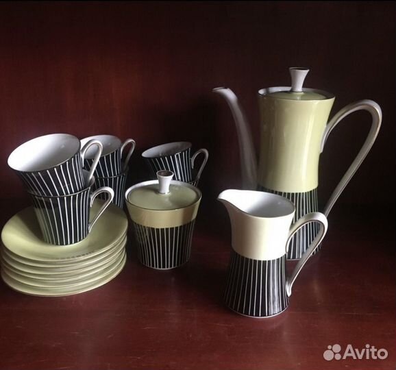 Сервиз кофейный гдр винтаж