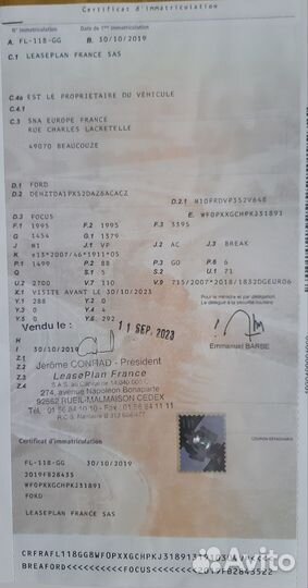 Ford Focus 1.5 AT, 2020, 49 000 км