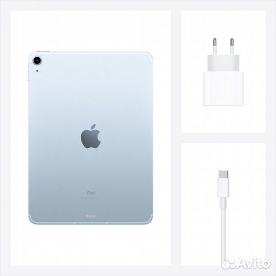 iPad Air 2020 (Blue) 64Gb(Cellular) /Гарантия