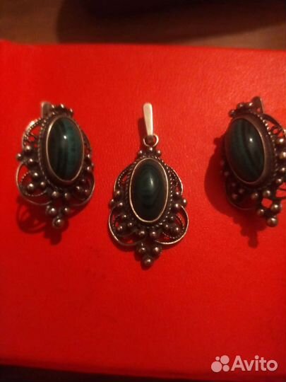 Серьги серебро 925 пр СССР