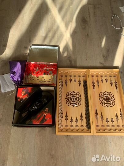 Настольные игры(Нарды, Русское лото, Мафия