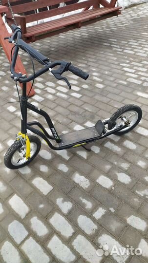 Самокат взрослый с большими колесами