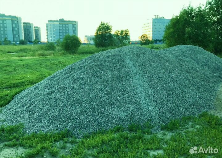 Щебень. Асфальтная крошка