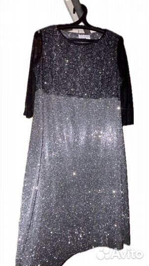 Платье с блестками