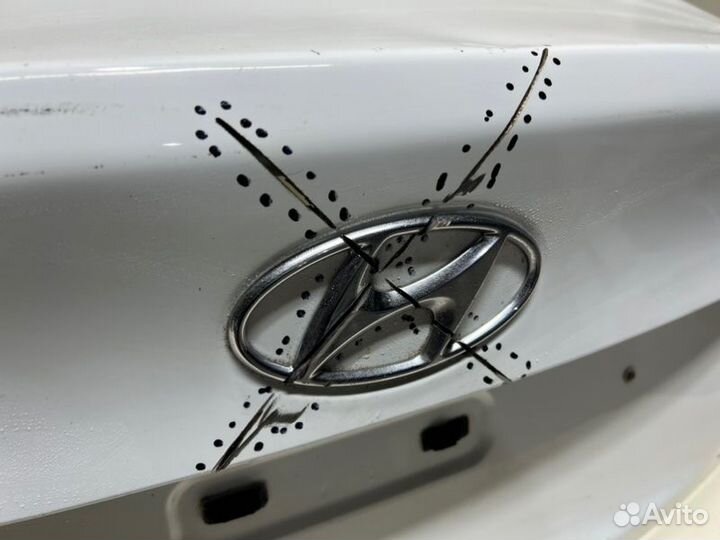 Крышка багажника задняя Hyundai Solaris 2 2017