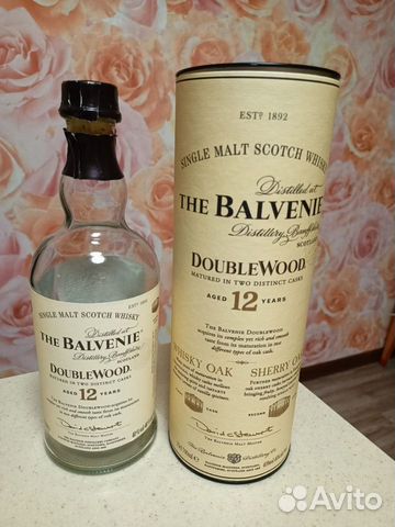 Бутылка из под виски The Balvenie Doublewood объявление продам