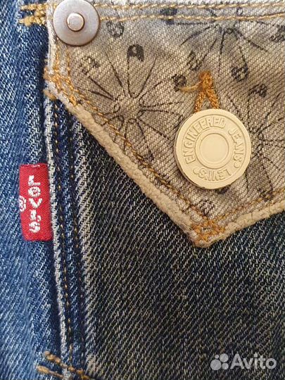 Джинсовая куртка Levi's, женская (р.XS, Бельгия)