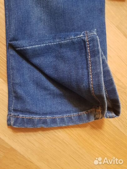 Джинсы для мальчика отл.состояние 116-60