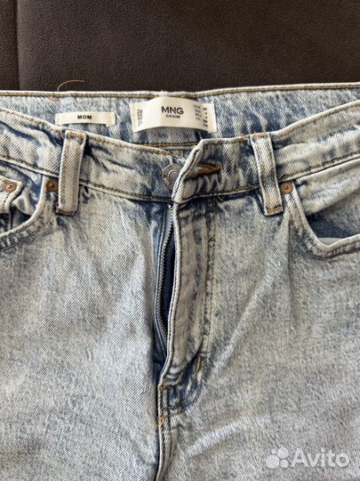 Джинсы mango mom 36