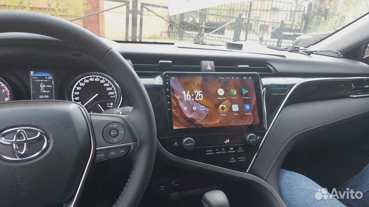 Toyota camry 70 android teyes штатная магнитола