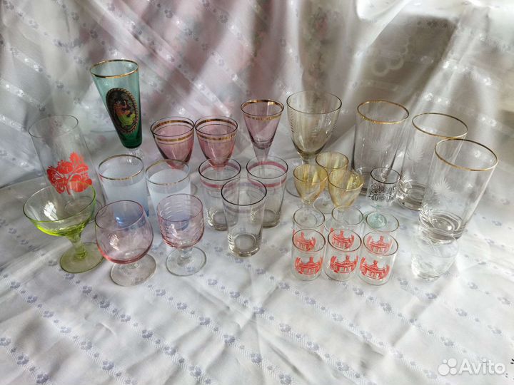 Рюмка фужеры стаканы