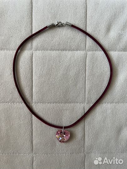 Чокер, колье со стразом Swarovski