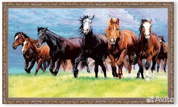 Картина репродукция, самовывоз, много разных