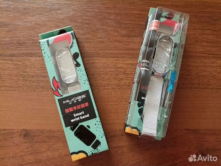 Металлический браслет для Xiaomi Mi Band 3,4,5,6,7
