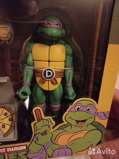 Черепашки-ниндзя neca Cartoon tmnt Teenage Mutant