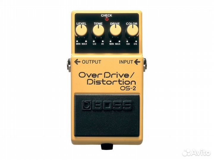 Boss OS-2 OverDrive-Distortion гитарная педаль