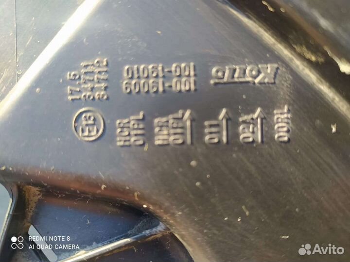 Фара левая, nissan qashqai