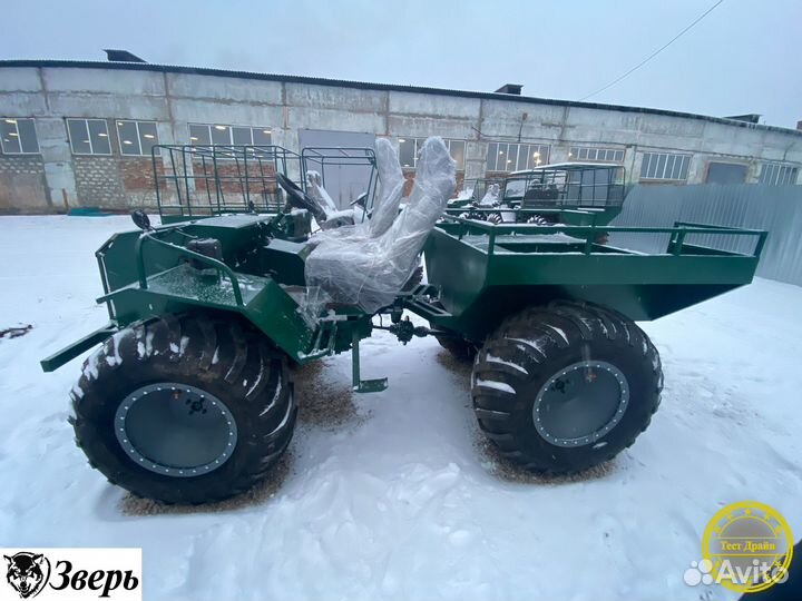 Снегоболотоход Зверь: техника для зимы