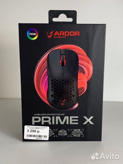 Игровая мышь ardor prime X как новая