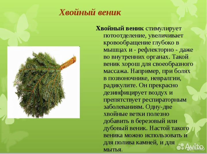 Веники для бани