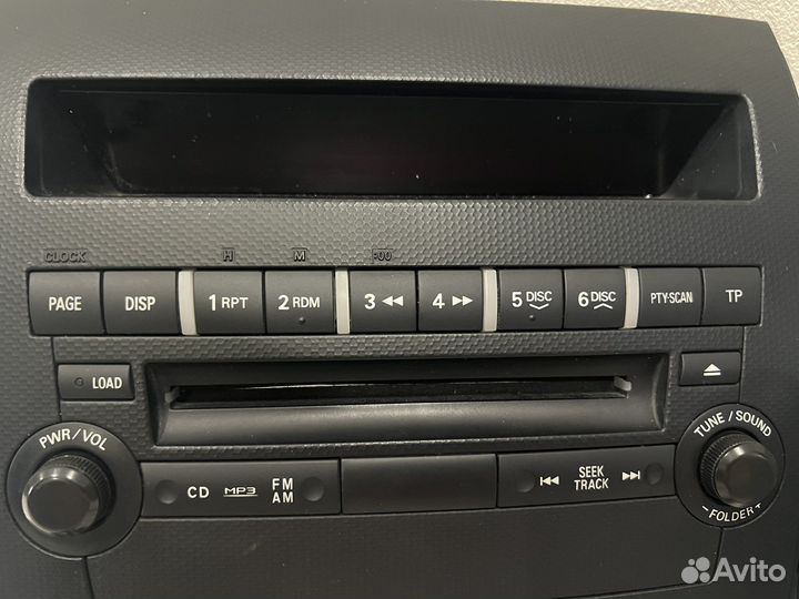 Штатный магнитофон mitsubishi pajero