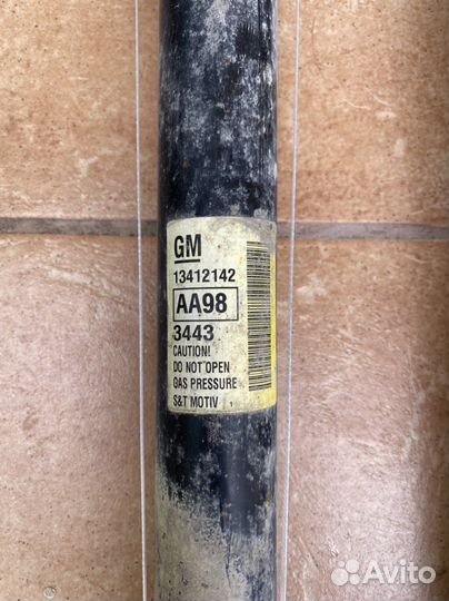 Амортизаторы chevrolet cruze