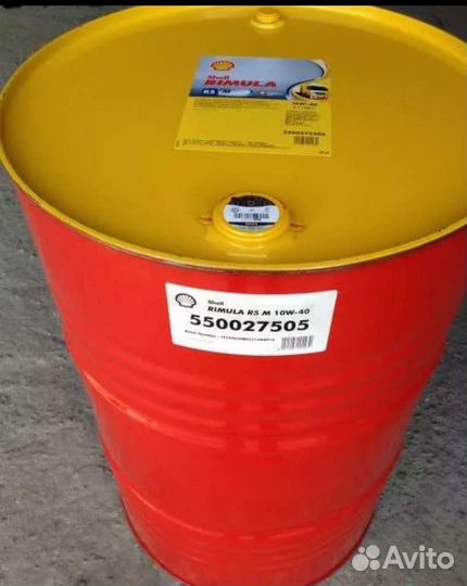 Моторное масло Shell Rimula R5 M 10W-40, 209 л
