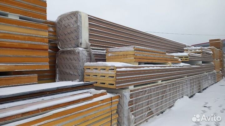 Новые стеновые сэндвич-панели