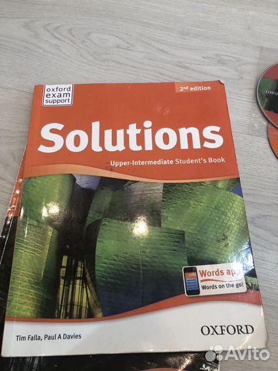 Учебник и тетрадь solutions upper - Intermediate