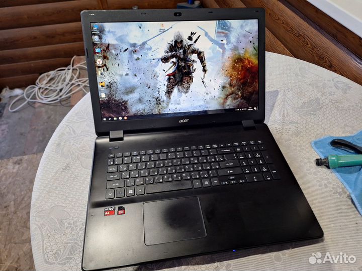 Acer Мощный Большой 4хSSD240 6GB video 512MB 17.3