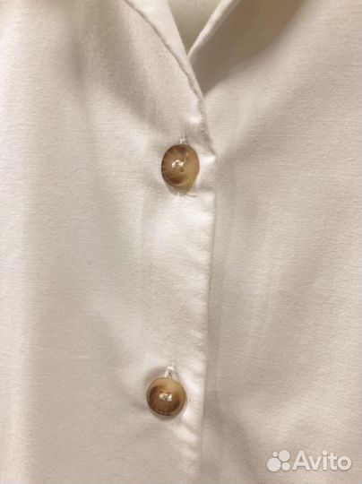 Рубашка женская оверсайз белая