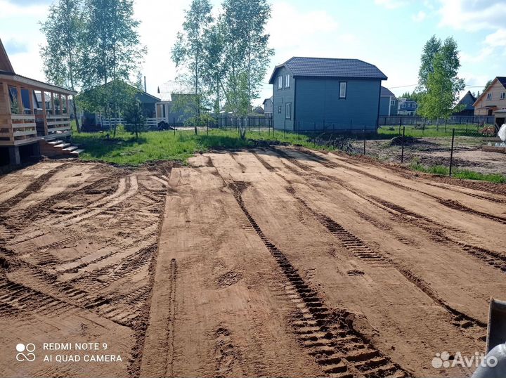 Вспашка земли Выравнивание участка Культивация